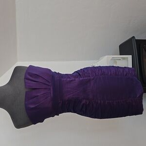 Fe strapless mini dress